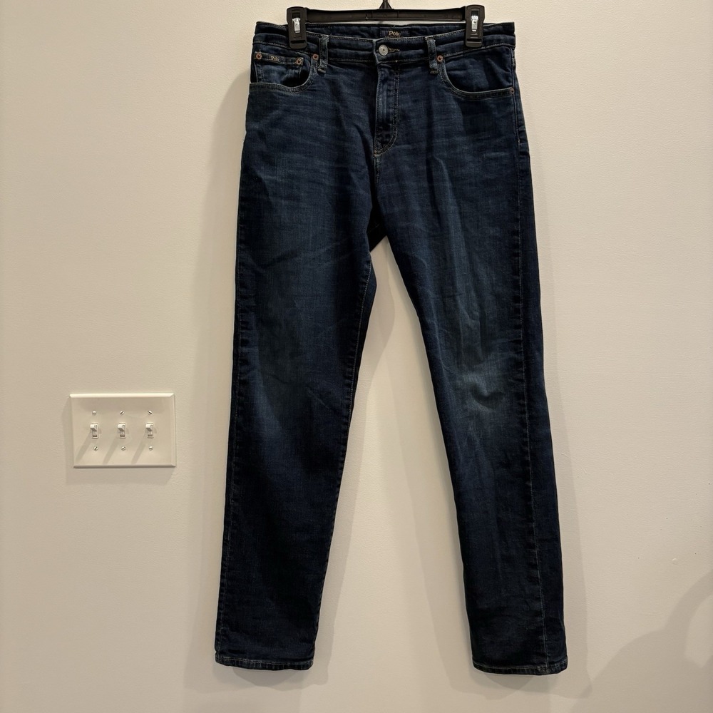 Polo Ralph Lauren Hampton‎ Straight Stretch Jeans Medium Wash Denim Boys Size 20